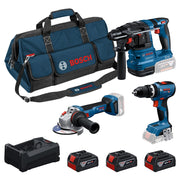 Bosch Set met 3 18V Machines GSB+GWS+GBH - 0615A500AH