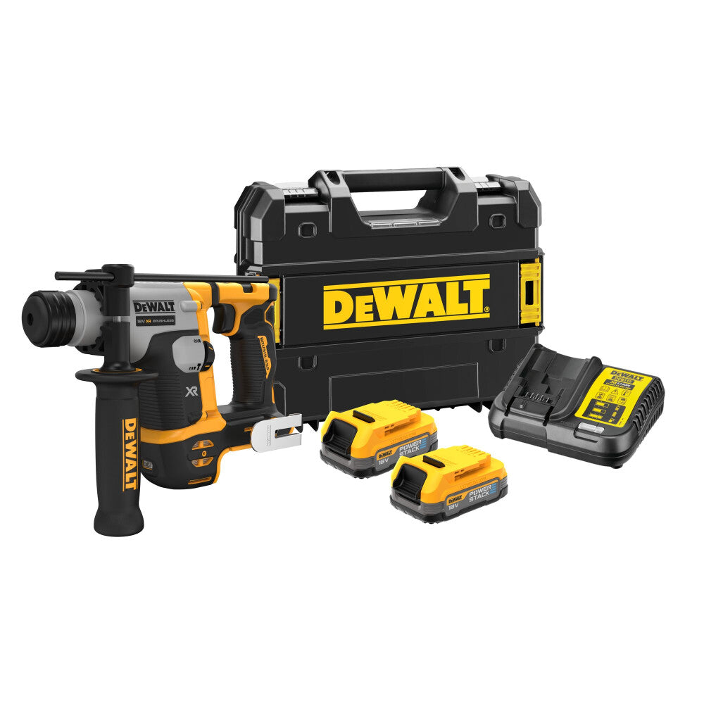 DeWALT DCH172E2T-QW 18V XR Brushless SDS+ Ultra Compact Combihamer 1,4J