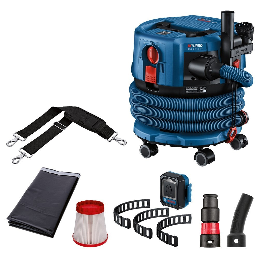Bosch GAS 18V-12 MC bouwstofzuiger Solo in Doos - 06019K2000