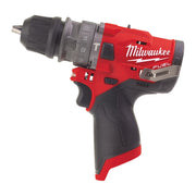 Milwaukee M12 FPDX-0 Li-Ion FUEL™ subcompacte boormachine met verw. Kop (excl. accu) (accu klopboormachine)
